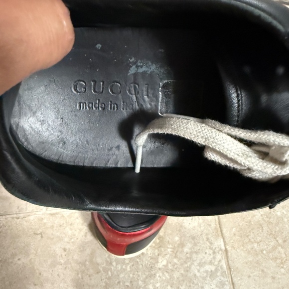 Gucci Kingsnake Leather Sneakers Men's Size: 10 - Picture 8 of 9